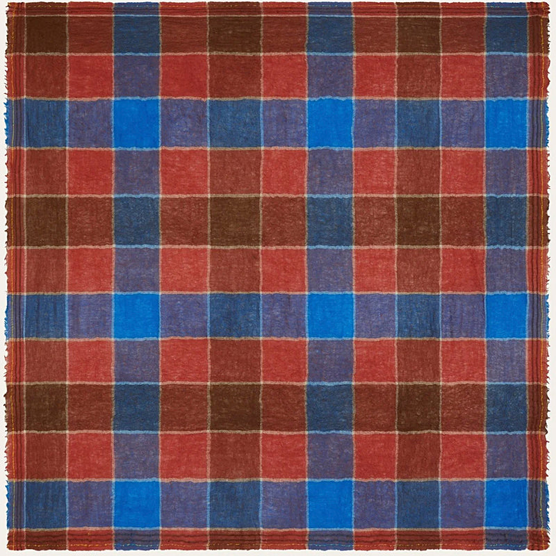Woolen scarf no. 677 – violet