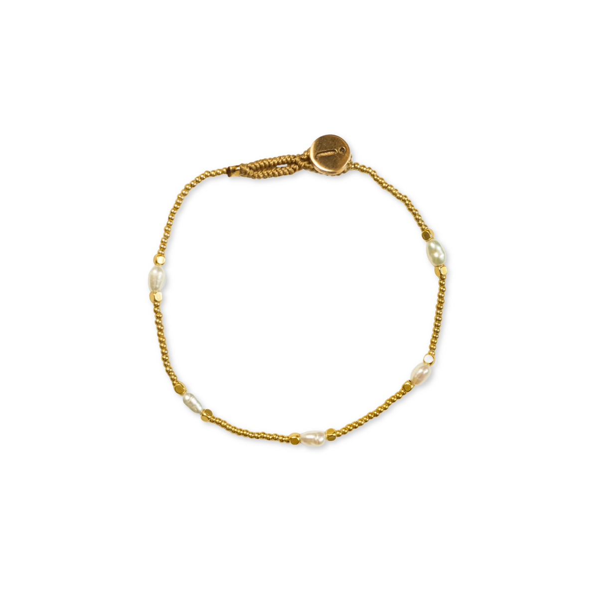 ibu jewels armbånd med perler - lulu round pearl