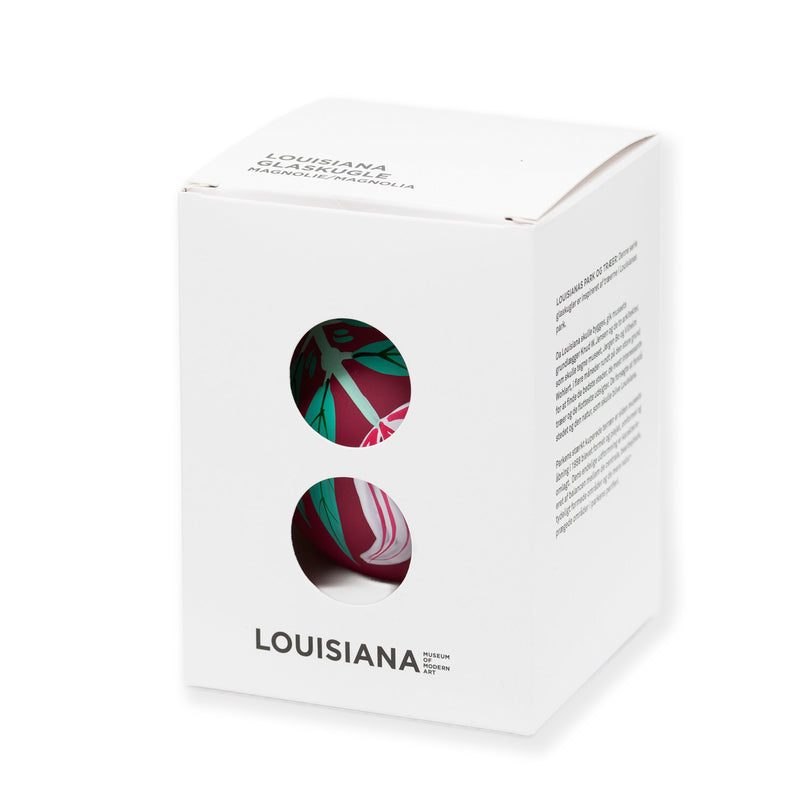 Louisiana glass ball – Magnolia