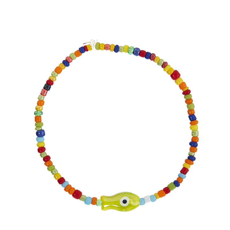 Mini Box bracelet - Fish &amp; Beads – blue
