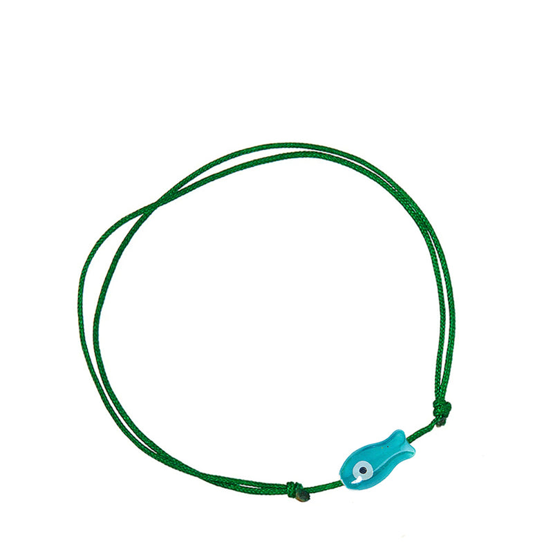 Mini Box armbånd - Fish & Beads – blue