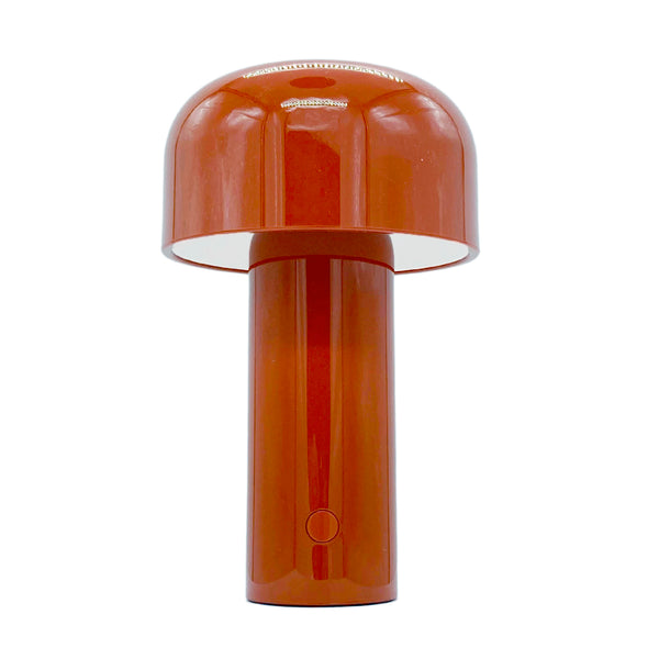 Bellhop table lamp - rust red