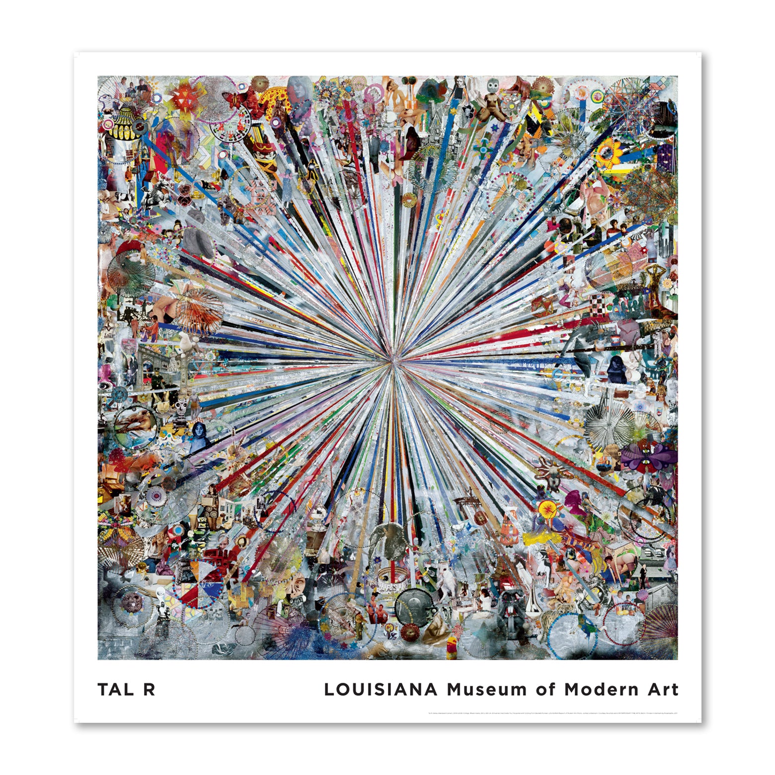 Tal R - Adieu Interessant (silver) - Louisiana plakat – Louisiana ...