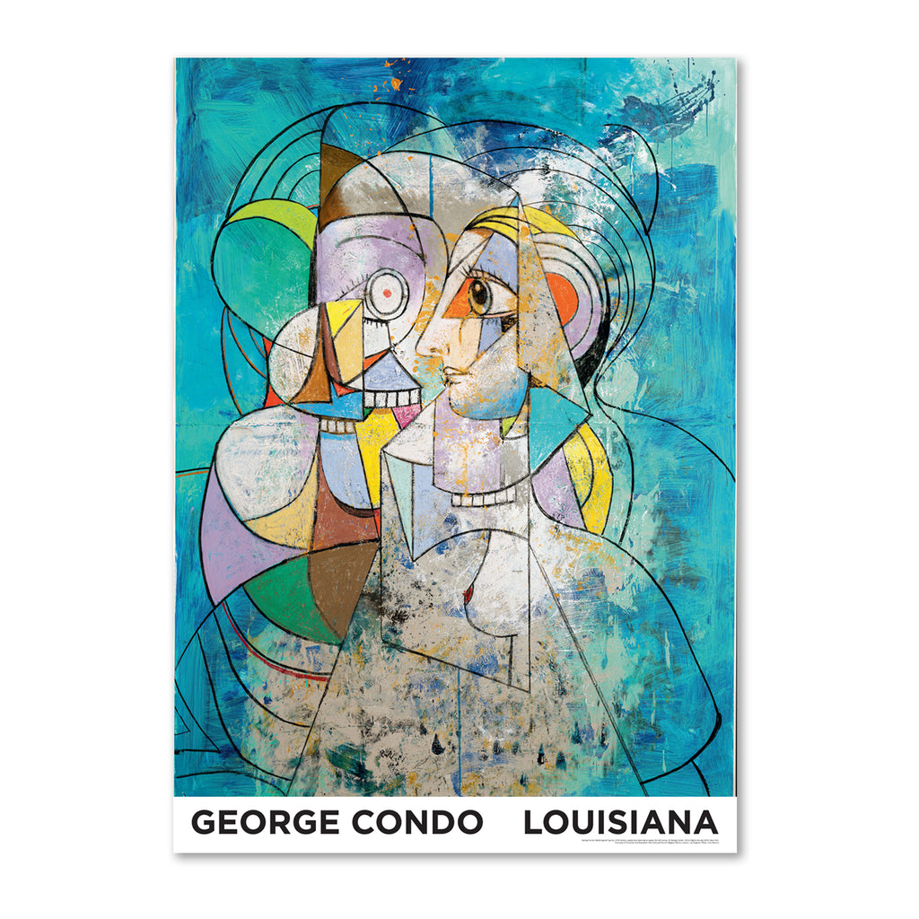 Louisiana Poster - George Condo Mythological Figures – Louisiana