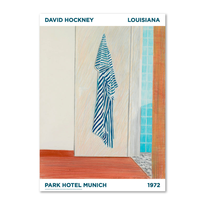 David Hockney – Park hotel Munich (1972)