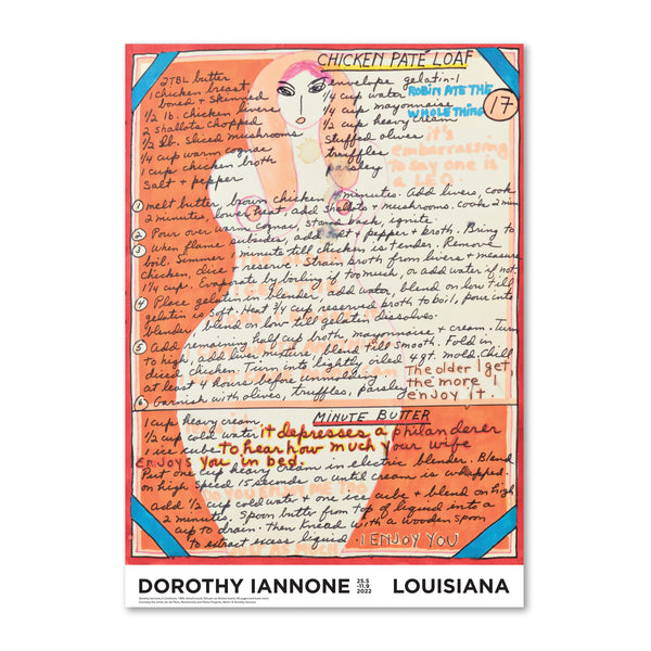 Dorothy Iannone – A Cook Book (1969) - orange
