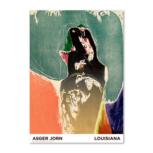 Asger Jorn - Le du 1971 - plakat Louisiana Design Butik