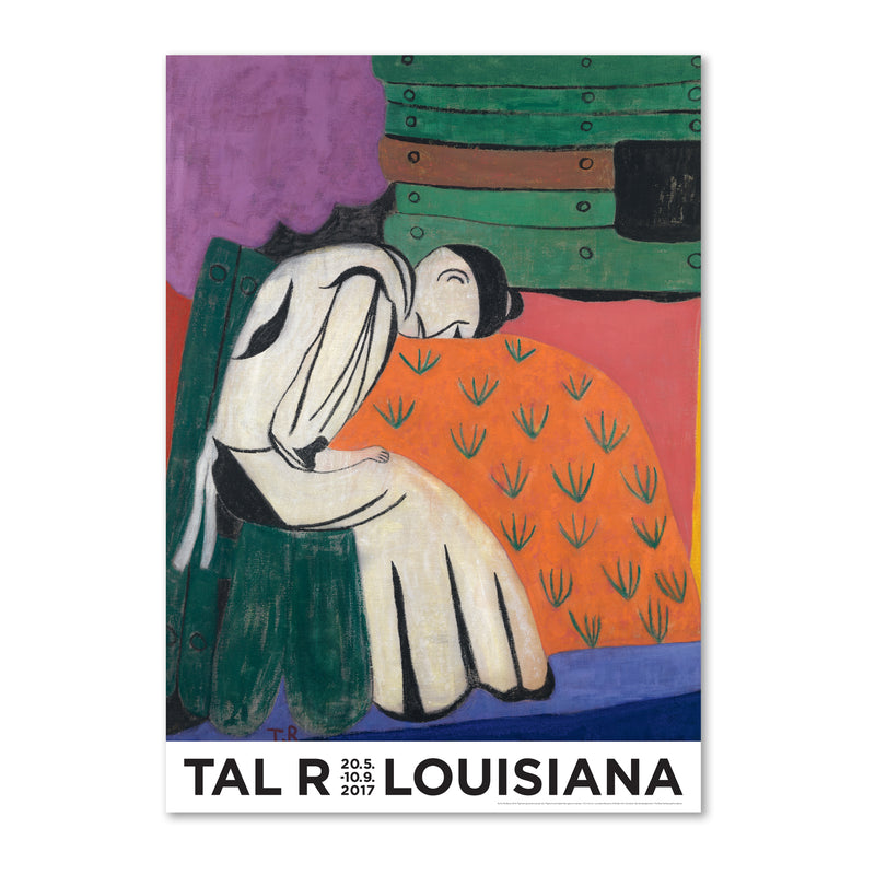 Tal R - The bend - Louisiana Plakat – Louisiana Design Butik