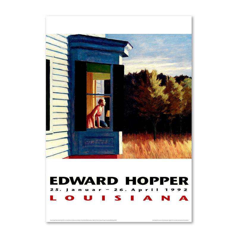 Jubilæumsplakat - Edward Hopper – Cape Cod Morning (1950)