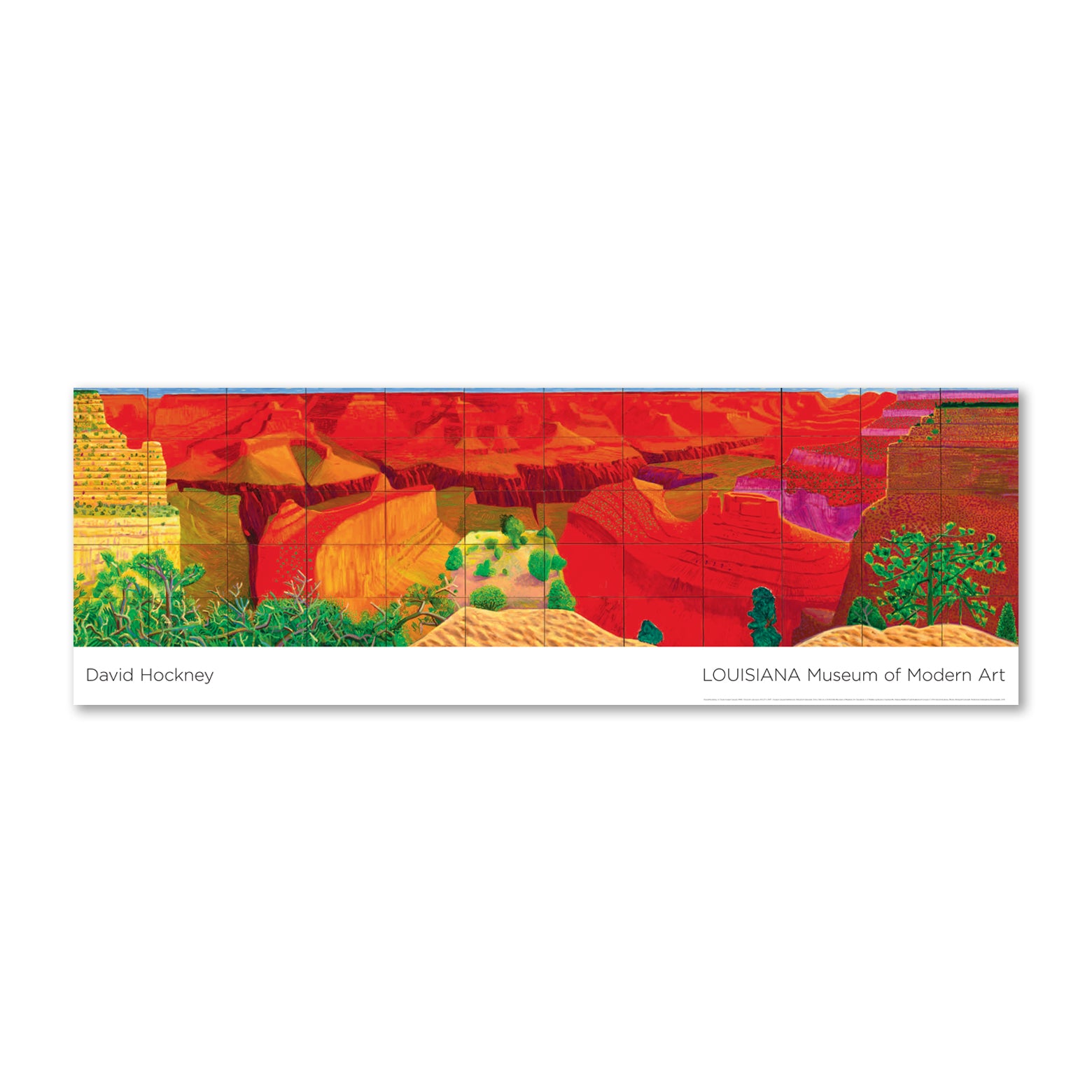 David Hockney – A closer Grand Canyon (1998)