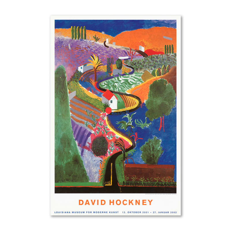 David Hockney – Nichols Canyon (1980)