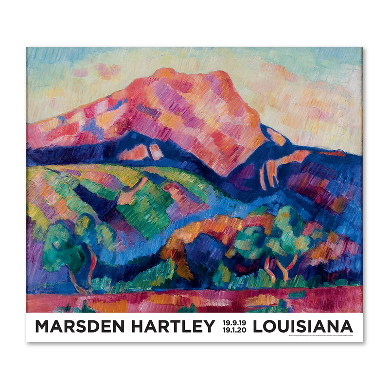 Marsden Hartley – Mont Saint-Victoire (1927)