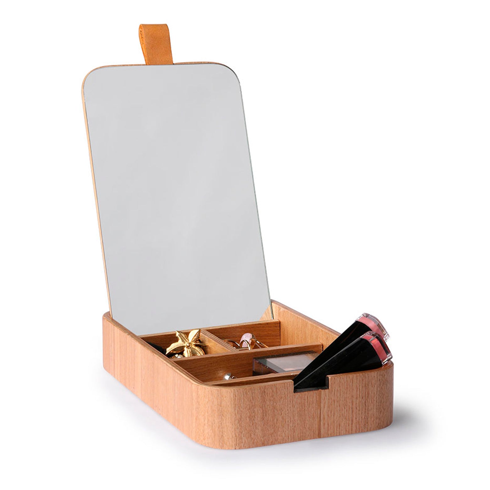 Jewelery box in willow wood