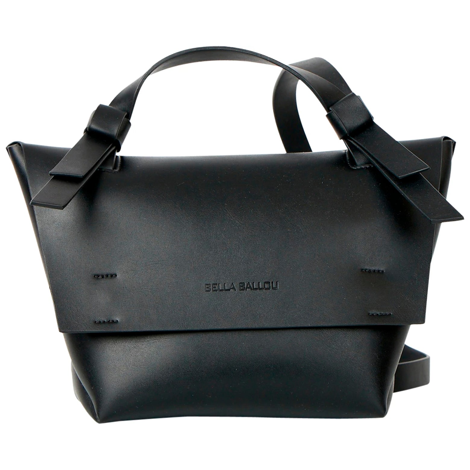 Bow Crossbody – black