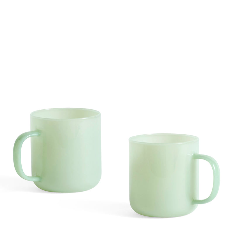Mug 2 pcs. - light green