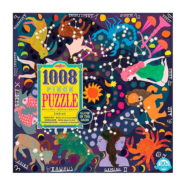 Jigsaw puzzle with zodiac signs
