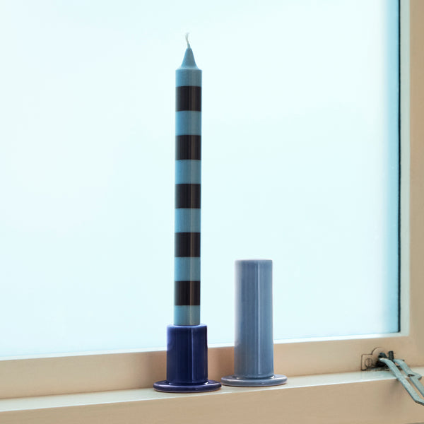 Tube candle holder - lavender