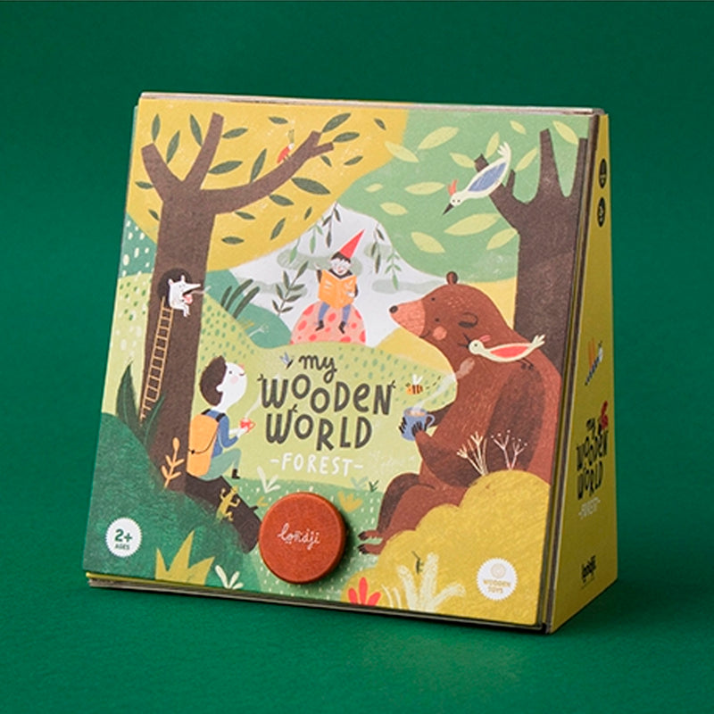Wooden figures - my wooden world forest
