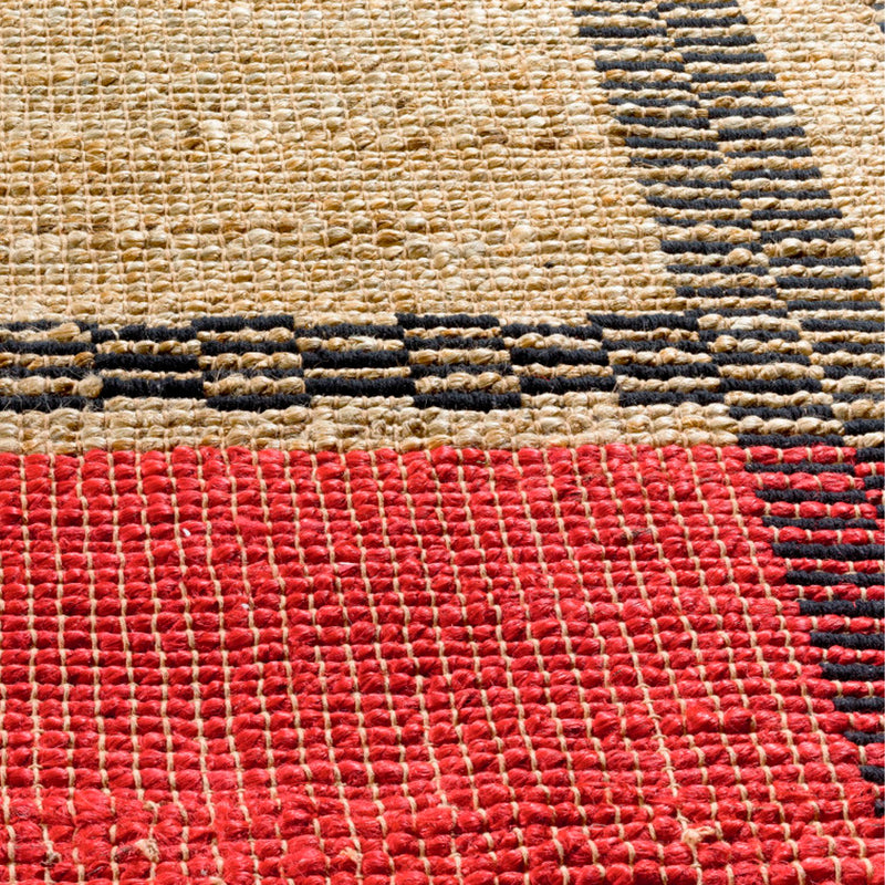 Eden reed carpet - red