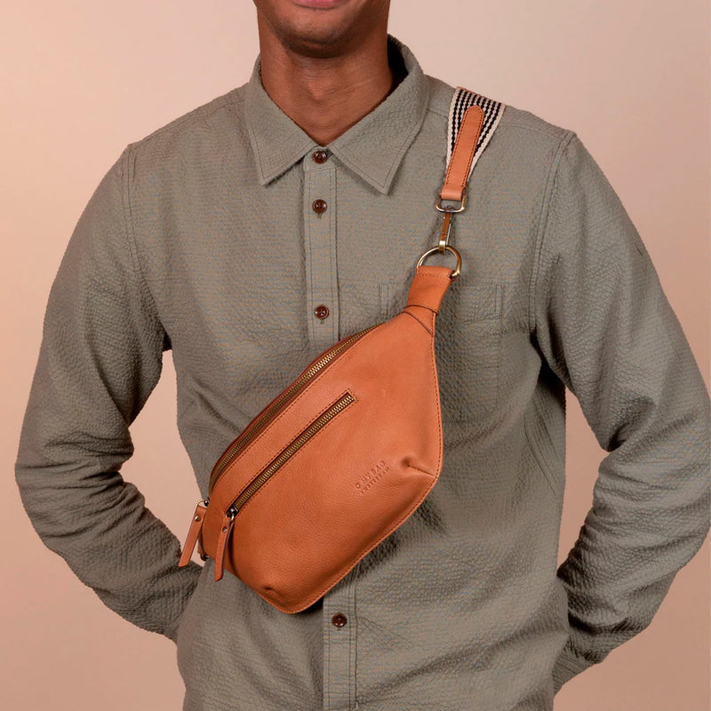 Drew belt bag – cognac