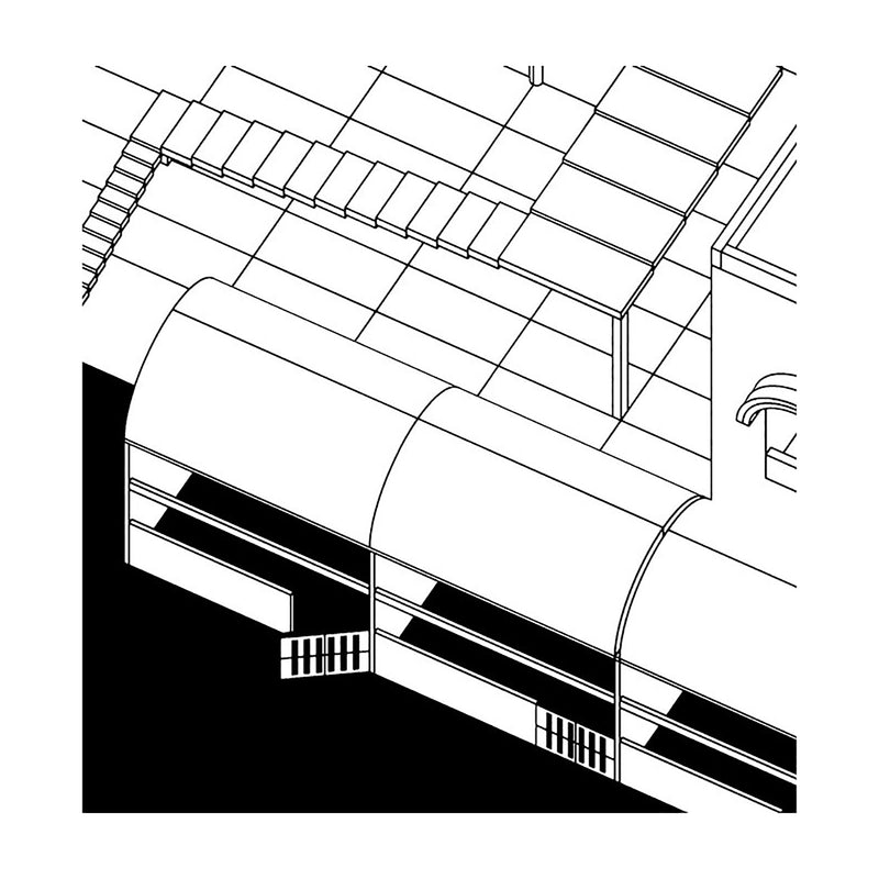 Blank State - An Architectural Coloring Book