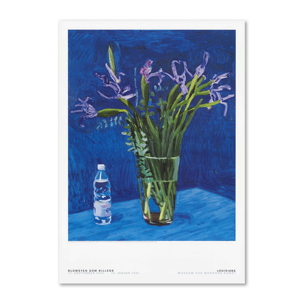 David Hockney – Iris with Evian Bottle (1998)