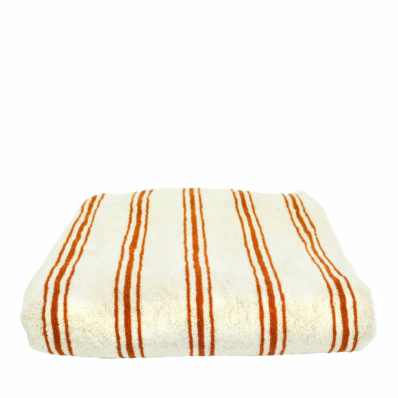 Towel Vertical Stripe – cinnamon