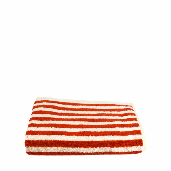Towel Horizontal Stripe – cinnamon