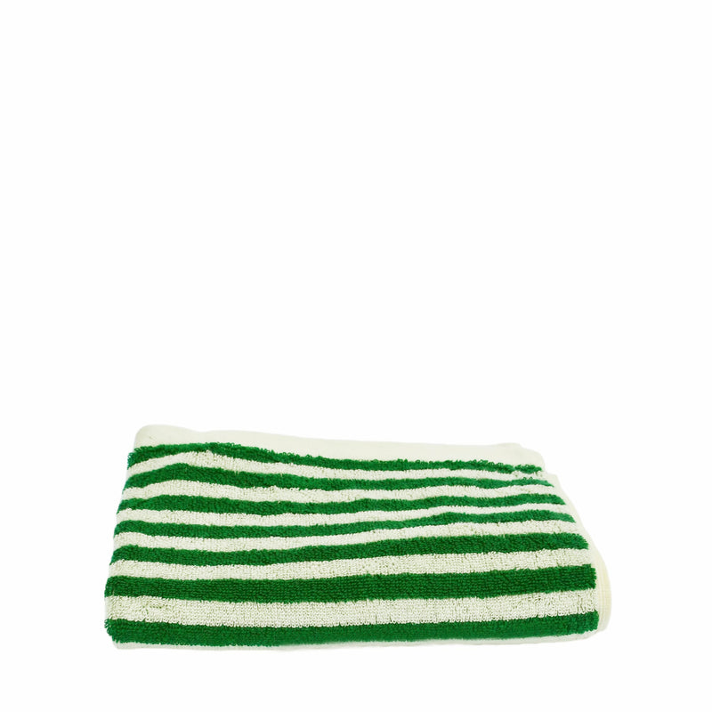 Towel Horizontal Stripe – pine green