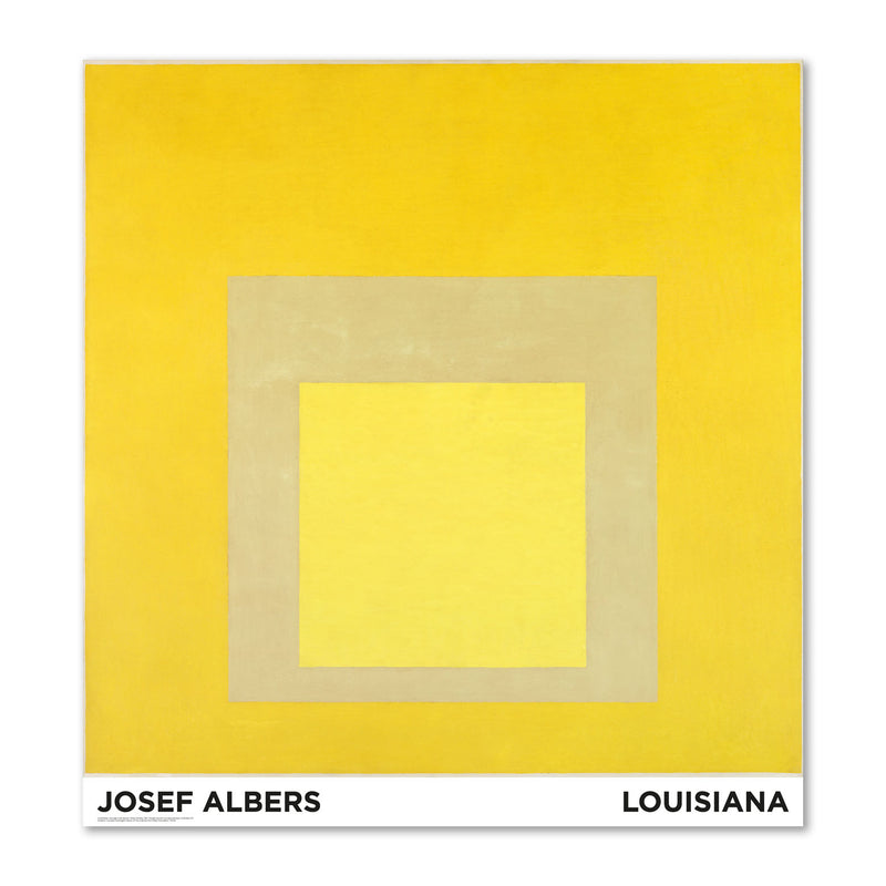Josef Albers - Homage to the Square: Yellow Climate