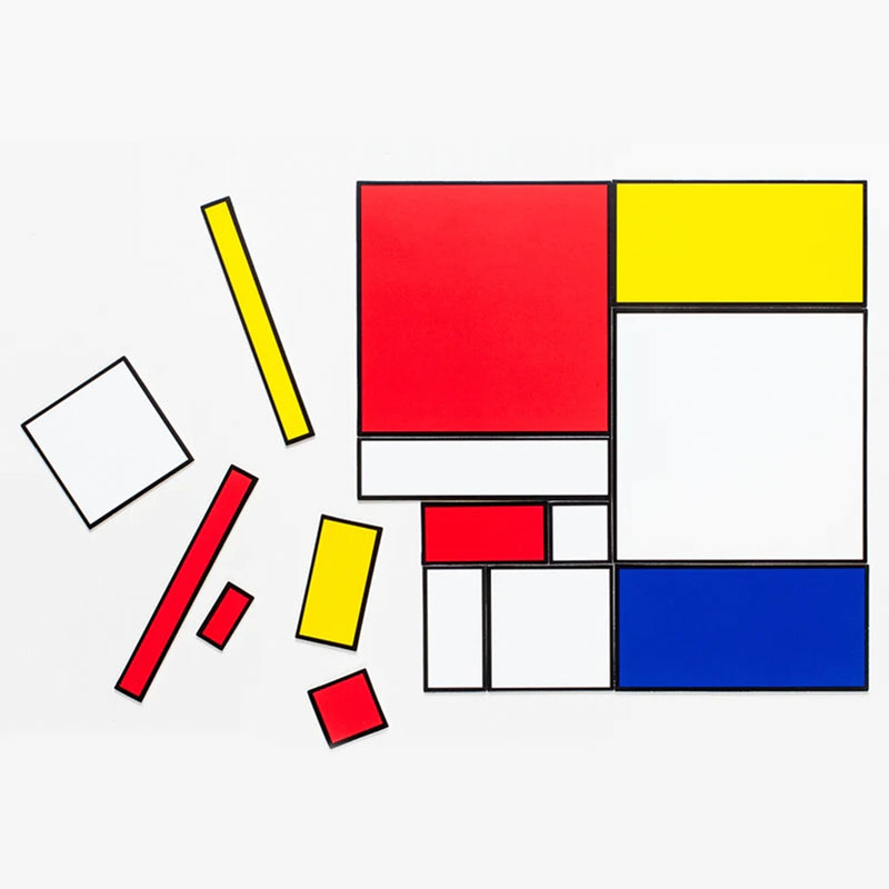 Make Your Own Mondrian - puslespil