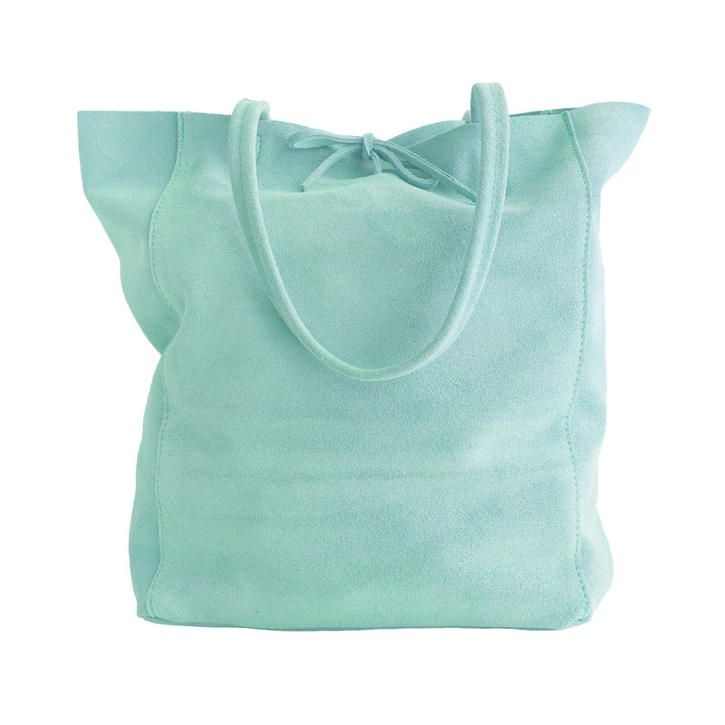 Suede mesh – mint green