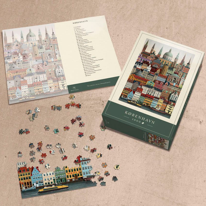 Puzzle - Copenhagen 1000 pieces