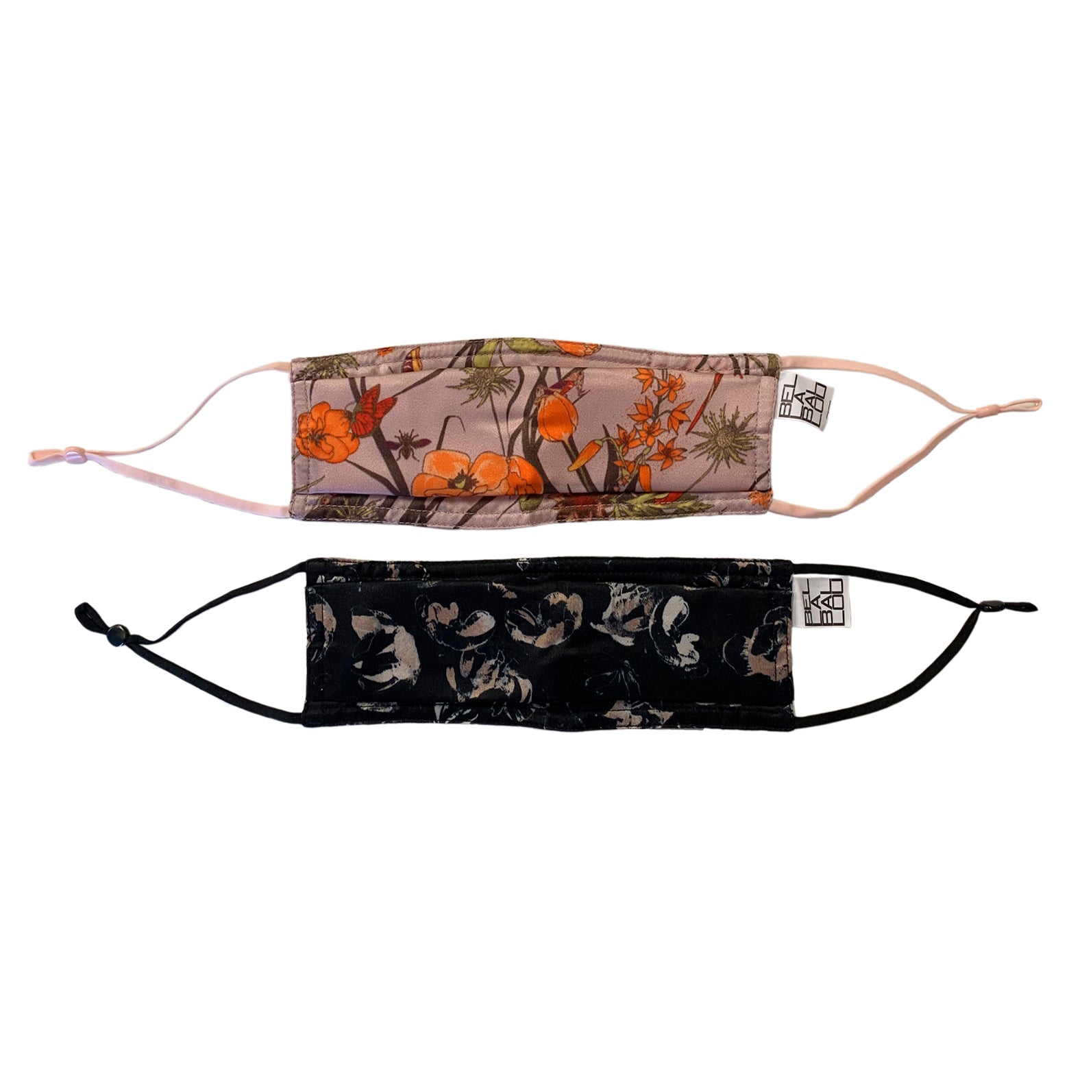 2 pcs. mask - silk