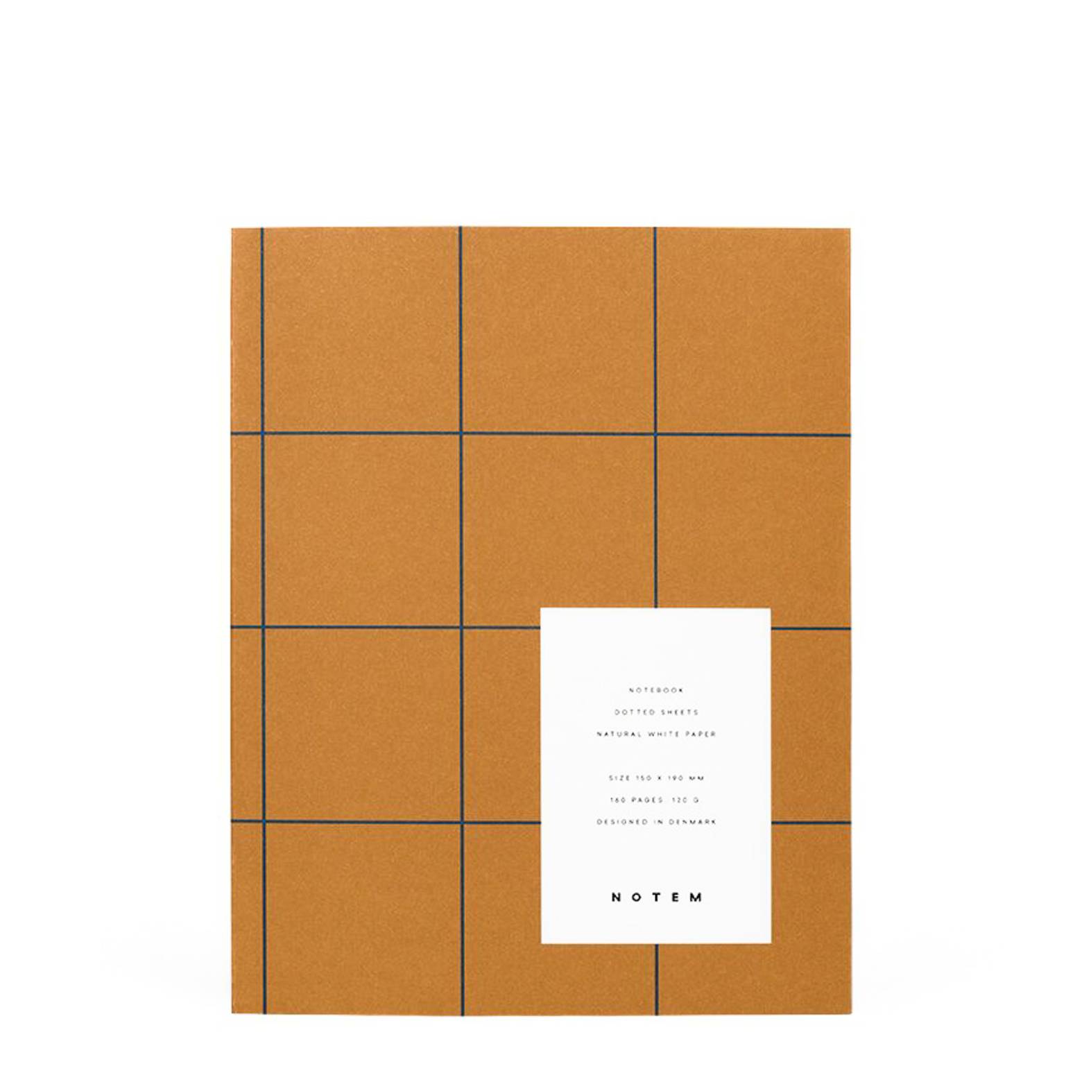 Notebook - UMA ocher with dots