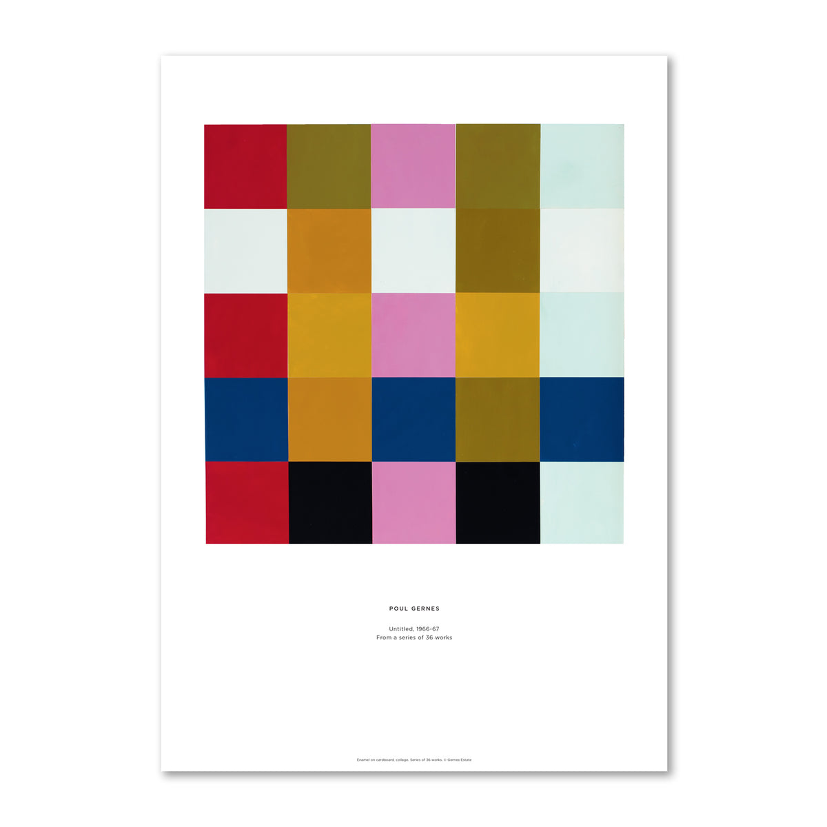 Poul Gernes – Untitled (1966-67) 6 – Louisiana Plakat