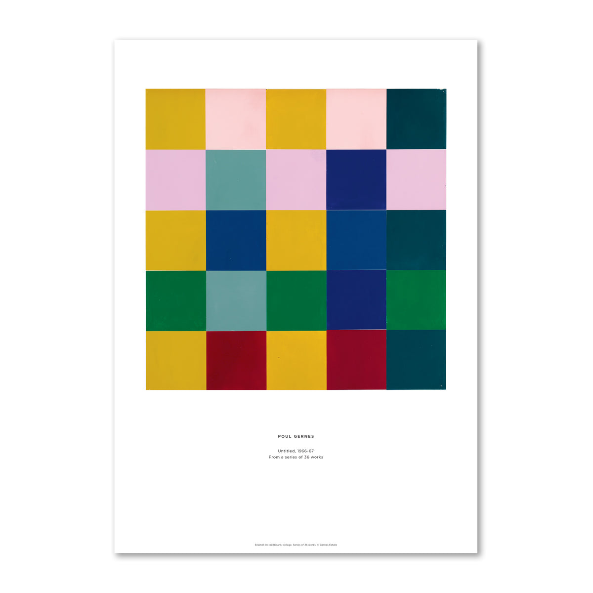 Poul Gernes – Untitled (1966-67) 7 – Louisiana Plakat