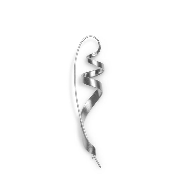 Ringlet ørering – sølv