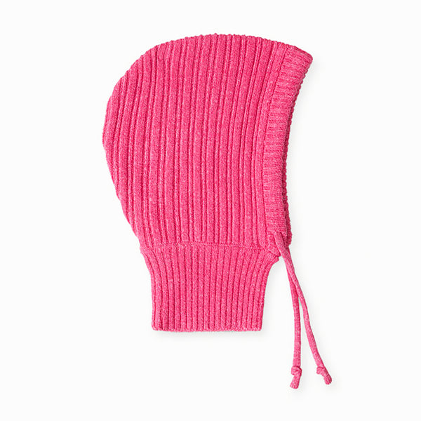 Wool balaclava Rossi – pink