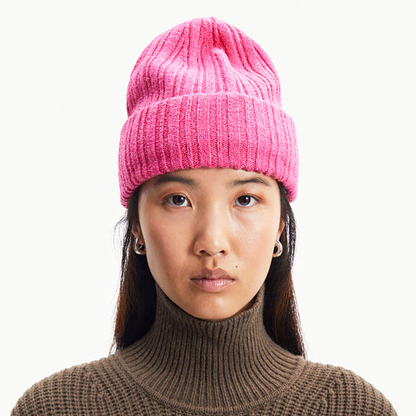 Wool hat Rossi – pink