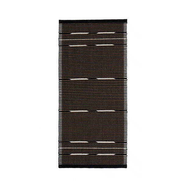 Vibeke Klint rug VK-10 brown/black/white