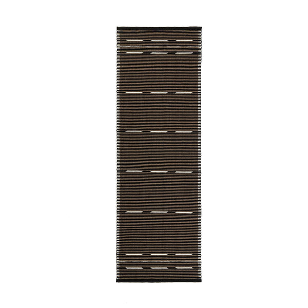 Vibeke Klint rug VK-10 brown/black/white