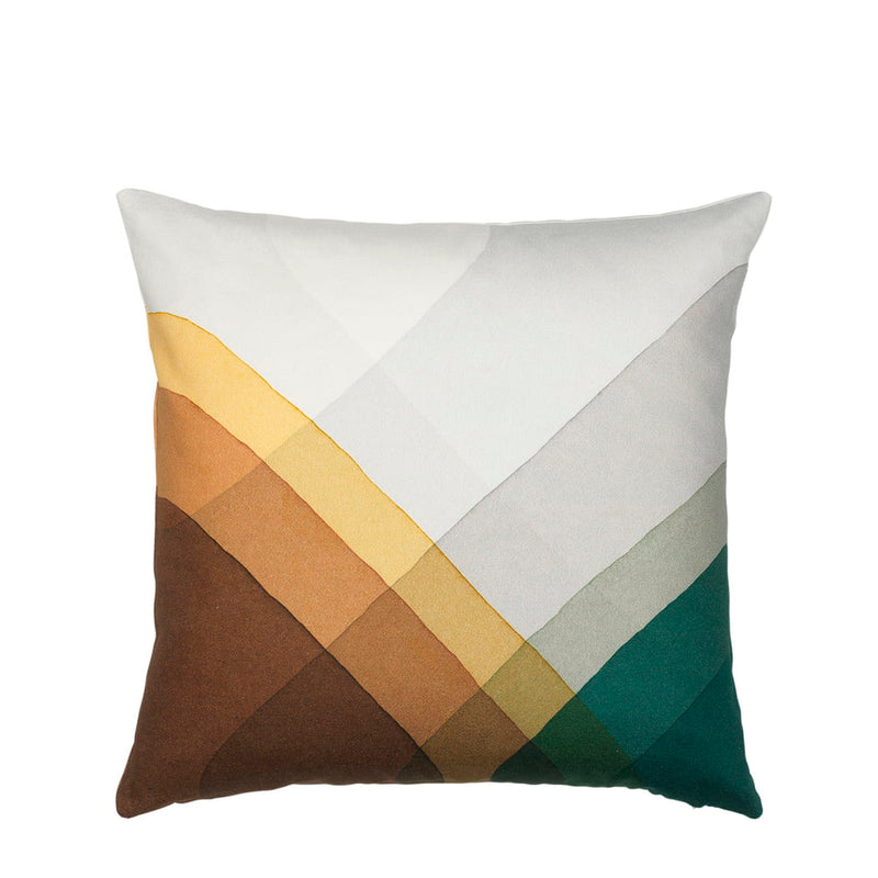 Herringbone cushion – Brown