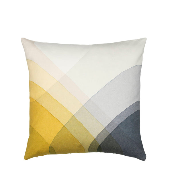 Herringbone cushion – Yellow