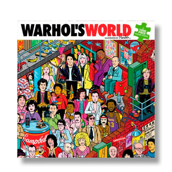 Warhol's World puslespil – 1000 brikker