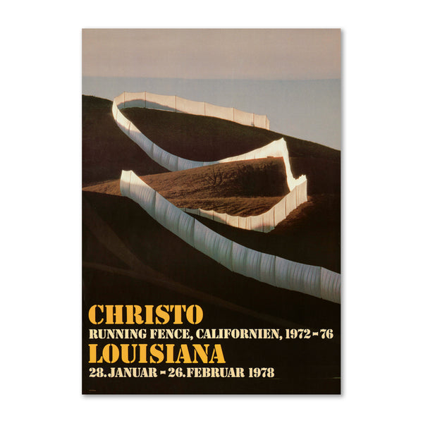 Christo – Running Fence Californien (1972-76)